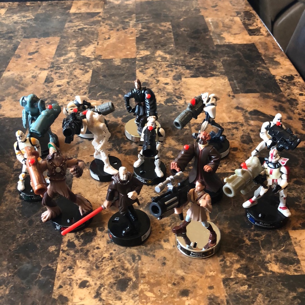 Star Wars Battlestik  troopers bundle  of 13